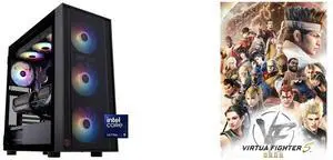 ABS Eurus Aqua Gaming PC - Windows 11 - Intel Core Ultra 9 285K - GeForce RTX 5090 - DLSS 4 - AI-Powered Performance - 32GB DDR5 6000MHz - 2TB M.2 NVMe SSD - EA285K50903 Virtua Fighter 5 R.E.V.O. - 30th Anniversary Edition - PC [Steam Onlin
