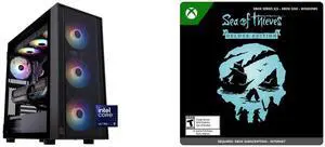 ABS Eurus Aqua Gaming PC - Windows 11 - Intel Core Ultra 9 285K - GeForce RTX 5090 - DLSS 4 - AI-Powered Performance - 32GB DDR5 6000MHz - 2TB M.2 NVMe SSD - EA285K50903 Sea of Thieves Deluxe Edition Xbox Series X|S, Xbox One, Windows [Digi