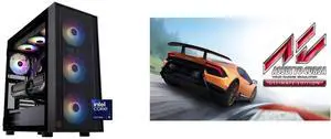 ABS Eurus Aqua Gaming PC - Windows 11 - Intel Core Ultra 9 285K - GeForce RTX 5090 - DLSS 4 - AI-Powered Performance - 32GB DDR5 6000MHz - 2TB M.2 NVMe SSD - EA285K50903 Assetto Corsa Ultimate Edition - PC [Steam Online Game Code]