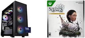 ABS Eurus Aqua Gaming PC - Windows 11 - Intel Core Ultra 9 285K - GeForce RTX 5090 - DLSS 4 - AI-Powered Performance - 32GB DDR5 6000MHz - 2TB M.2 NVMe SSD - EA285K50903 South of Midnight: Premium Edition Xbox Series X|S and Windows [Digita
