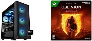 ABS Eurus Ruby Gaming PC - Windows 11 - AMD Ryzen 7 9800X3D - GeForce RTX 5090 - DLSS 4 - AI-Powered Performance - 32GB DDR5 6400MHz - 2TB M.2 NVMe SSD - ER9800X3D50904 The Elder Scrolls IV: Oblivion Remastered Xbox Series X|S and Windows [