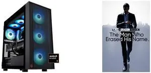 ABS Eurus Ruby Gaming PC - Windows 11 - AMD Ryzen 7 9800X3D - GeForce RTX 5090 - DLSS 4 - AI-Powered Performance - 32GB DDR5 6400MHz - 2TB M.2 NVMe SSD - ER9800X3D50904 Like a Dragon Gaiden: The Man Who Erased His Name - PC [Steam Online Ga