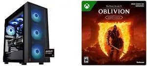 ABS Eurus Ruby Gaming PC - Windows 11 - AMD Ryzen 7 9800X3D - GeForce RTX 5090 - DLSS 4 - AI-Powered Performance - 32GB DDR5 6400MHz - 2TB M.2 NVMe SSD - ER9800X3D50903 The Elder Scrolls IV: Oblivion Remastered Xbox Series X|S and Windows [