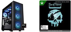 ABS Eurus Ruby Gaming PC - Windows 11 - AMD Ryzen 7 9800X3D - GeForce RTX 5090 - DLSS 4 - AI-Powered Performance - 32GB DDR5 6400MHz - 2TB M.2 NVMe SSD - ER9800X3D50903 Sea of Thieves Deluxe Edition Xbox Series X|S, Xbox One, Windows [Digit