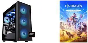 ABS Eurus Ruby Gaming PC - Windows 11 - AMD Ryzen 7 9800X3D - GeForce RTX 5090 - DLSS 4 - AI-Powered Performance - 32GB DDR5 6400MHz - 2TB M.2 NVMe SSD - ER9800X3D50903 Horizon Zero Dawn™ Remastered - PC [Steam Code, UNITED STATES]