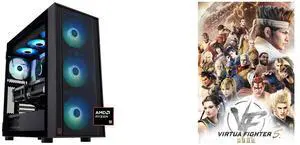 ABS Eurus Ruby Gaming PC - Windows 11 - AMD Ryzen 9 9950X3D - GeForce RTX 5090 - DLSS 4 - AI-Powered Performance - 32GB DDR5 6400 - 2TB M.2 NVMe SSD - ER9950X3D50902 Virtua Fighter 5 R.E.V.O. - 30th Anniversary Edition - PC [Steam Online Ga