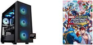 ABS Eurus Ruby Gaming PC - Windows 11 - AMD Ryzen 9 9950X3D - GeForce RTX 5090 - DLSS 4 - AI-Powered Performance - 32GB DDR5 6400 - 2TB M.2 NVMe SSD - ER9950X3D50902 MARVEL vs. CAPCOM Fighting Collection: Arcade Classics - PC [Steam Online