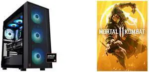 ABS Eurus Ruby Gaming PC - Windows 11 - AMD Ryzen 9 9950X3D - GeForce RTX 5090 - DLSS 4 - AI-Powered Performance - 32GB DDR5 6400 - 2TB M.2 NVMe SSD - ER9950X3D50902 Mortal Kombat 11 [Online Game Code]