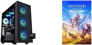 ABS Eurus Ruby Gaming PC - Windows 11 - AMD Ryzen 9 9950X3D - GeForce RTX 5090 - DLSS 4 - AI-Powered Performance - 32GB DDR5 6400 - 2TB M.2 NVMe SSD - ER9950X3D50902 Horizon Zero Dawn™ Remastered - PC [Steam Code, UNITED STATES]
