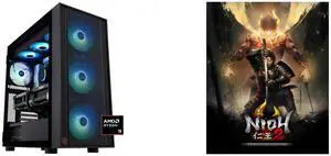 ABS Eurus Ruby Gaming PC - Windows 11 - AMD Ryzen 9 9950X3D - GeForce RTX 5090 - DLSS 4 - AI-Powered Performance - 32GB DDR5 6400 - 2TB M.2 NVMe SSD - ER9950X3D50902 Nioh 2: The Complete Edition [Online Game Code]