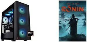 ABS Eurus Ruby Gaming PC - Windows 11 - AMD Ryzen 9 9950X3D - GeForce RTX 5090 - DLSS 4 - AI-Powered Performance - 32GB DDR5 6400 - 2TB M.2 NVMe SSD - ER9950X3D50902 Rise of the Ronin for PC [Steam Online Game Code]
