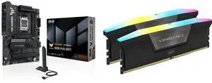 Motherboard Memory Combo -  ASUS TUF GAMING X870E-PLUS WIFI7 Bundle with  Corsair CMH32GX5M2E6000C36