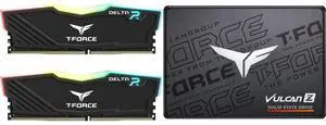 Memory SSD Combo -  Team Group TF3D416G3200HC16FDC0 Bundle with  Team Group T253TZ512G0C101