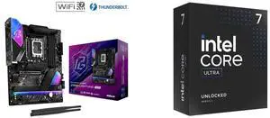 Motherboard CPU Combo -  ASRock Z890 Lightning WiFi Bundle with Intel Core Ultra 7 265K
