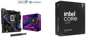 Motherboard CPU Combo -  ASRock Z890M Riptide WiFi Bundle with Intel Core Ultra 7 265K