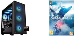 ABS Eurus Ruby Gaming PC - Windows 11 - AMD Ryzen 7 9800X3D - GeForce RTX 5090 - DLSS 4 - AI-Powered Performance - 32GB DDR5 6400MHz - 2TB M.2 NVMe SSD - ER9800X3D50904 ACE COMBAT™ 7: SKIES UNKNOWN  [Online Game Code]
