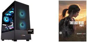 ABS Eurus Ruby Gaming PC - Windows 11 - AMD Ryzen 7 7800X3D - Radeon RX 9070 XT - 32GB DDR5 6000MHz - 2TB M.2 NVMe SSD - AR7800X3D9070XT The Last of Us™ Part I - PC [Steam Code, UNITED STATES]