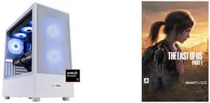 ABS Aeolian Ruby Gaming PC - Windows 11 - AMD Ryzen 7 7800X3D - GeForce RTX 5070 Ti - DLSS 4 - AI-Powered Performance - 32GB DDR5 6000 - 2TB M.2 NVMe SSD - AR7800X3D5070TI2 The Last of Us™ Part I - PC [Steam Code, UNITED STATES]