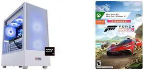 ABS Aeolian Ruby Gaming PC - Windows 11 - AMD Ryzen 7 7800X3D - GeForce RTX 5070 Ti - DLSS 4 - AI-Powered Performance - 32GB DDR5 6000MHz - 2TB M.2 NVMe SSD - AR7800X3D5070TI Forza Horizon 5: Standard Edition Xbox Series X|S, Xbox One, Wind