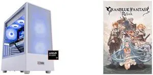 ABS Aeolian Ruby Gaming PC - Windows 11 - AMD Ryzen 7 7800X3D - GeForce RTX 5070 Ti - DLSS 4 - AI-Powered Performance - 32GB DDR5 6000MHz - 2TB M.2 NVMe SSD - AR7800X3D5070TI Granblue Fantasy: Relink - PC [Steam Online Game Code]