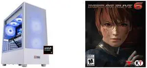ABS Aeolian Ruby Gaming PC - Windows 11 - AMD Ryzen 7 7800X3D - GeForce RTX 5070 Ti - DLSS 4 - AI-Powered Performance - 32GB DDR5 6000MHz - 2TB M.2 NVMe SSD - AR7800X3D5070TI DEAD OR ALIVE 6 [Online Game Code]