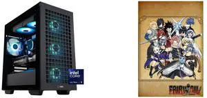 ABS Aeolian-M Aqua Gaming PC - Windows 11 - Intel Core Ultra 9 285K - GeForce RTX 5070 Ti - DLSS 4 - AI-Powered Performance - 32GB DDR5 6400MHz - 2TB M.2 NVMe SSD - AMA265KF5070TI3 FAIRY TAIL [Online Game Code]