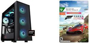 ABS Eurus Ruby Gaming PC - Windows 11 - AMD Ryzen 7 9800X3D - GeForce RTX 5080 - DLSS 4 - AI-Powered Performance - 32GB DDR5 6400MHz - 2TB M.2 NVMe SSD - ER9800X3D50807 Forza Horizon 5: Standard Edition Xbox Series X|S, Xbox One, Windows [D