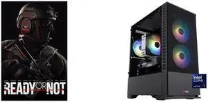 Ready or Not - PC [Online Game Code] ABS Cyclone Aqua Gaming PC - Windows 11 - Intel Core Ultra 7 265KF - GeForce RTX 5070 - DLSS 4 - AI-Powered Performance - 32GB DDR5 6000MHz - 1TB M.2 NVMe SSD - CA265KF5070
