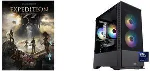 Clair Obscur: Expedition 33 - PC [Steam Online Game Code] ABS Cyclone Aqua Gaming PC - Windows 11 - Intel Core Ultra 7 265KF - GeForce RTX 5070 - DLSS 4 - AI-Powered Performance - 32GB DDR5 6000MHz - 1TB M.2 NVMe SSD - CA265KF5070