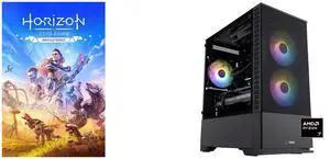 Horizon Zero Dawn™ Remastered - PC [Steam Code, UNITED STATES] ABS Cyclone Ruby Gaming PC - Windows 11 - AMD Ryzen 7 7800X3D - GeForce RTX 5070 - DLSS 4 - AI-Powered Performance - 32GB DDR5 6000 - 1TB M.2 NVMe SSD - CR7800X3D5070
