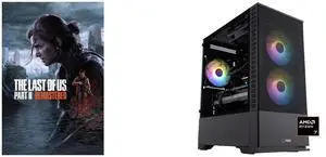 The Last of Us™ Part II Remastered - PC [Steam Online Game Code] ABS Cyclone Ruby Gaming PC - Windows 11 - AMD Ryzen 7 7800X3D - GeForce RTX 5070 - DLSS 4 - AI-Powered Performance - 32GB DDR5 6000 - 1TB M.2 NVMe SSD - CR7800X3D5070