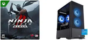 NINJA GAIDEN 2 Black Standard Edition Xbox Series X|S and Windows [Digital Code] ABS Cyclone Aqua Gaming PC - Windows 11 - Intel Core i5-14400F - GeForce RTX 5060 - DLSS 4 - AI-Powered Performance - 32GB DDR4 3200MHz - 1TB M.2 NVMe SSD - CA