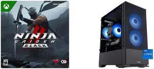 NINJA GAIDEN 2 Black Standard Edition Xbox Series X|S and Windows [Digital Code] ABS Cyclone Aqua Gaming PC - Windows 11 - Intel Core i7-14700F - GeForce RTX 5060 - DLSS 4 - AI-Powered Performance - 32GB DDR4 3200MHz - 1TB M.2 NVMe SSD - CA