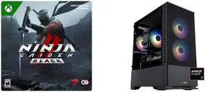 NINJA GAIDEN 2 Black Standard Edition Xbox Series X|S and Windows [Digital Code] ABS Cyclone Ruby Gaming PC - Windows 11 - AMD Ryzen 7 9700X - GeForce RTX 5070 - DLSS 4 - AI-Powered Performance - 32GB DDR5 6000MHz - 1TB M.2 NVMe SSD - CR970