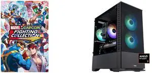 MARVEL vs. CAPCOM Fighting Collection: Arcade Classics - PC [Steam Online Game Code] ABS Cyclone Ruby Gaming PC - Windows 11 - AMD Ryzen 7 9700X - GeForce RTX 5070 - DLSS 4 - AI-Powered Performance - 32GB DDR5 6000MHz - 1TB M.2 NVMe SSD - C