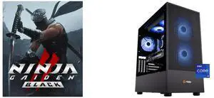 NINJA GAIDEN 2 Black for PC [Steam Online Game Code] ABS Aeolian Aqua Gaming PC - Windows 11 - Intel Core Ultra 7 265KF - GeForce RTX 5070 Ti - DLSS 4 - AI-Powered Performance - 32GB DDR5 6000 - 2TB M.2 NVMe SSD - AA265KF5070TI