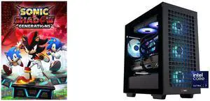 SONIC X SHADOW GENERATIONS - PC [Steam Online Game Code] ABS Aeolian-M Aqua Gaming PC - Windows 11 - Intel Core Ultra 7 265KF - GeForce RTX 5070 Ti - DLSS 4 - AI-Powered Performance - 32GB DDR5 6000MHz - 2TB M.2 NVMe SSD - AMA265KF5070TI2
