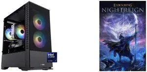ABS Cyclone Aqua Gaming PC - Windows 11 - Intel Core Ultra 7 265KF - GeForce RTX 5070 - DLSS 4 - AI-Powered Performance - 32GB DDR5 6000MHz - 1TB M.2 NVMe SSD - CA265KF5070 ELDEN RING NIGHTREIGN - PC [Steam Code, UNITED STATES]