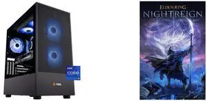 ABS Aeolian Aqua Gaming PC - Windows 11 - Intel Core Ultra 7 265KF - GeForce RTX 5070 Ti - DLSS 4 - AI-Powered Performance - 32GB DDR5 6000 - 2TB M.2 NVMe SSD - AA265KF5070TI ELDEN RING NIGHTREIGN - PC [Steam Code, UNITED STATES]