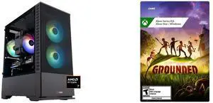 ABS Cyclone Ruby Gaming PC - Windows 11 - AMD Ryzen 7 9700X - Radeon RX 9060 XT - AI-Powered Performance - 32GB DDR5 6400MHz - 1TB M.2 NVMe SSD - CR9700X9060XT16GB2 Grounded Xbox Series X/S, Xbox One, Windows [Digital Code]