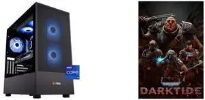 ABS Aeolian Aqua Gaming PC - Windows 11 - Intel Core Ultra 7 265KF - GeForce RTX 5070 Ti - DLSS 4 - AI-Powered Performance - 32GB DDR5 6000 - 2TB M.2 NVMe SSD - AA265KF5070TI Warhammer 40,000: Darktide - PC [Steam Online Game Code]
