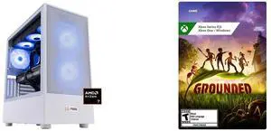 ABS Aeolian Ruby Gaming PC - Windows 11 - AMD Ryzen 7 7800X3D - GeForce RTX 5070 Ti - DLSS 4 - AI-Powered Performance - 32GB DDR5 6000 - 2TB M.2 NVMe SSD - AR7800X3D5070TI2 Grounded Xbox Series X/S, Xbox One, Windows [Digital Code]