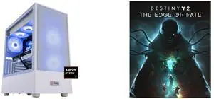 ABS Aeolian Ruby Gaming PC - Windows 11 - AMD Ryzen 7 7800X3D - GeForce RTX 5070 Ti - DLSS 4 - AI-Powered Performance - 32GB DDR5 6000MHz - 2TB M.2 NVMe SSD - AR7800X3D5070TI Destiny 2: The Edge of Fate - Pre-Order - PC [Steam Online Game C