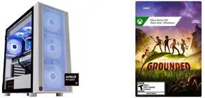 ABS Eurus Ruby Gaming PC - Windows 11 - AMD Ryzen 7 9800X3D - GeForce RTX 5070 Ti - DLSS 4 - AI-Powered Performance - 32GB DDR5 6000MHz - 2TB M.2 NVMe SSD - ER9800X3D5070TI3 Grounded Xbox Series X/S, Xbox One, Windows [Digital Code]