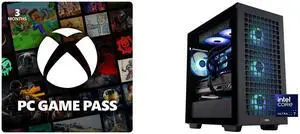 PC Game Pass (100+ PC Games All You Can Play) 3 Month US Region [Digital Code] ABS Aeolian-M Aqua Gaming PC - Windows 11 - Intel Core Ultra 7 265KF - GeForce RTX 5070 Ti - DLSS 4 - AI-Powered Performance - 32GB DDR5 6000MHz - 2TB M.2 NVMe S
