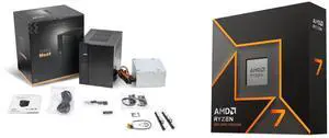 ASRock DeskMeet X600 Series Barebone mini PC , Supports AMD Socket AM5 Ryzen™ 9000&8000&7000 Series Processors, up to 65W, support 4 x DDR5 DIMMs, up to 7200+ MHz (OC), 256GB Memory. AMD Ryzen 7 9700X - Ryzen 7 9000 Series Granite Ridge (Ze