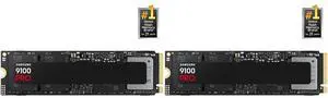SAMSUNG 9100 PRO 2TB SSD MZ-VAP2T0B/AM 2-PACK Bundle