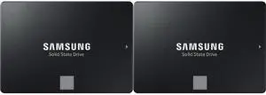 2 x SSD Combo -  SAMSUNG MZ-77E2T0B/AM Bundle with  SAMSUNG MZ-77E2T0B/AM