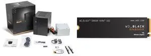 ASRock DESKMEET B660 Intel 12th Gen Mini PC Barebone System Supports a discrete ITX Video Card slot, CPU, Video Card , Memory, Storage are not included 8 Liter compact size WD_BLACK 4TB SN850X NVMe Internal Gaming SSD Solid State Drive - Ge