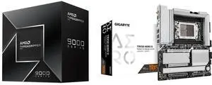 CPU Motherboard Combo -  AMD 100-100000723WOF Bundle with  GIGABYTE TRX50 AERO D